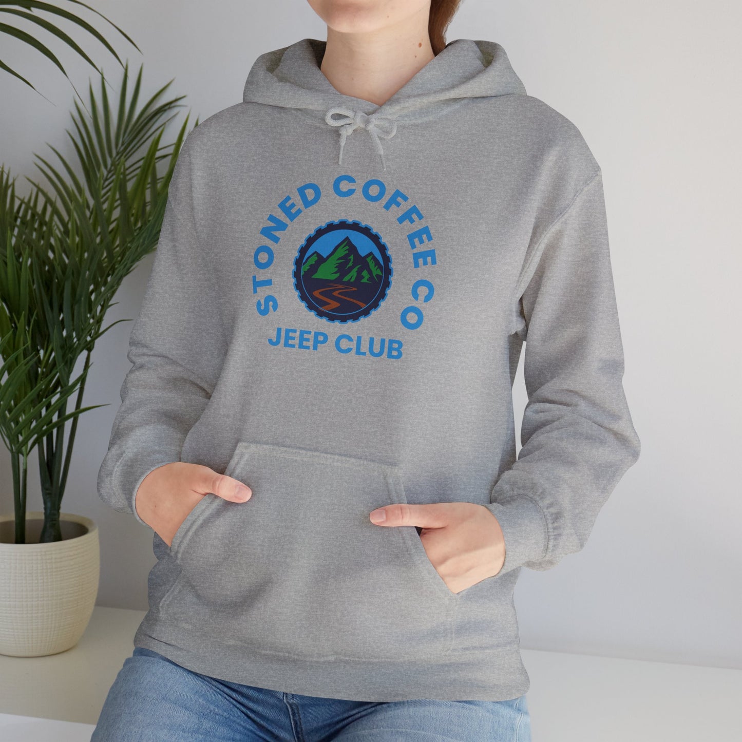 Hooded Sweatshirt Stoned Coffee Co Jeeper Club