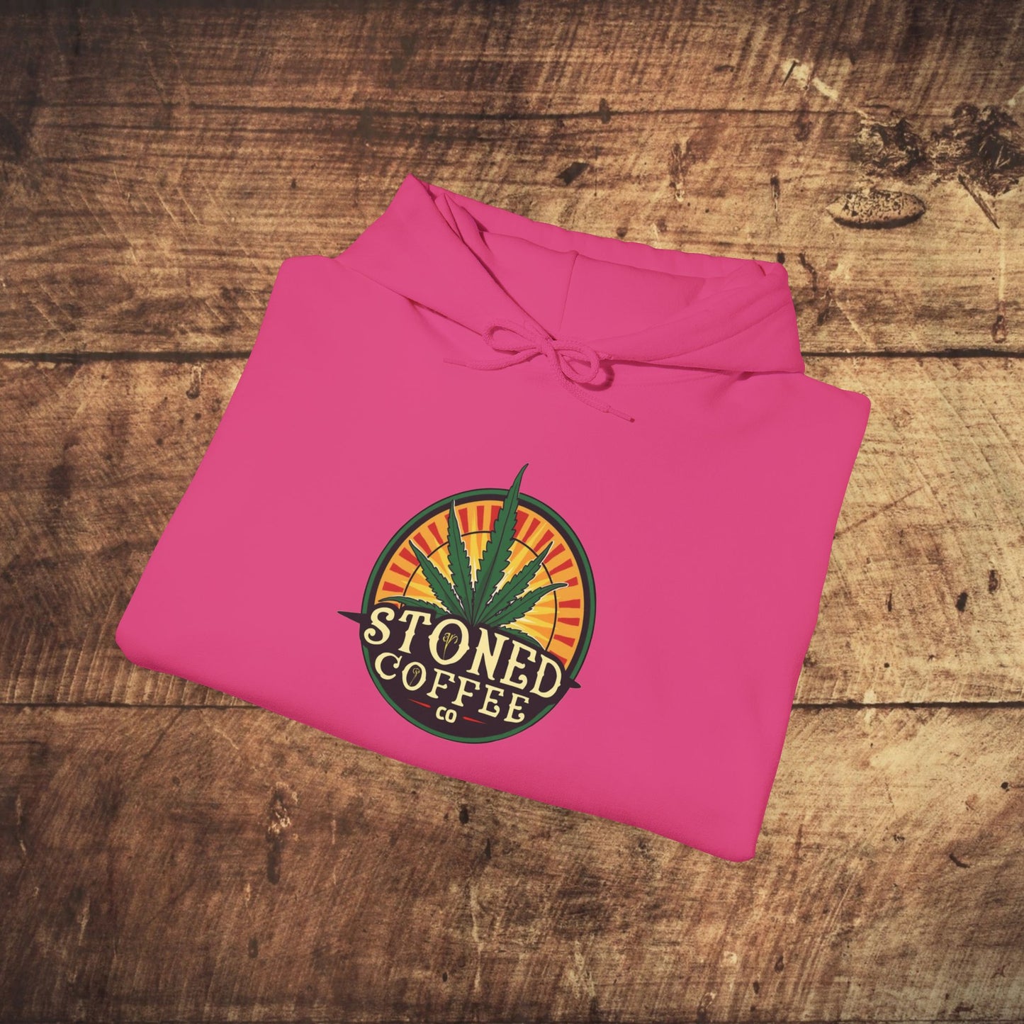 Hooded Sweatshirt Stoned Coffee Co Logo 3