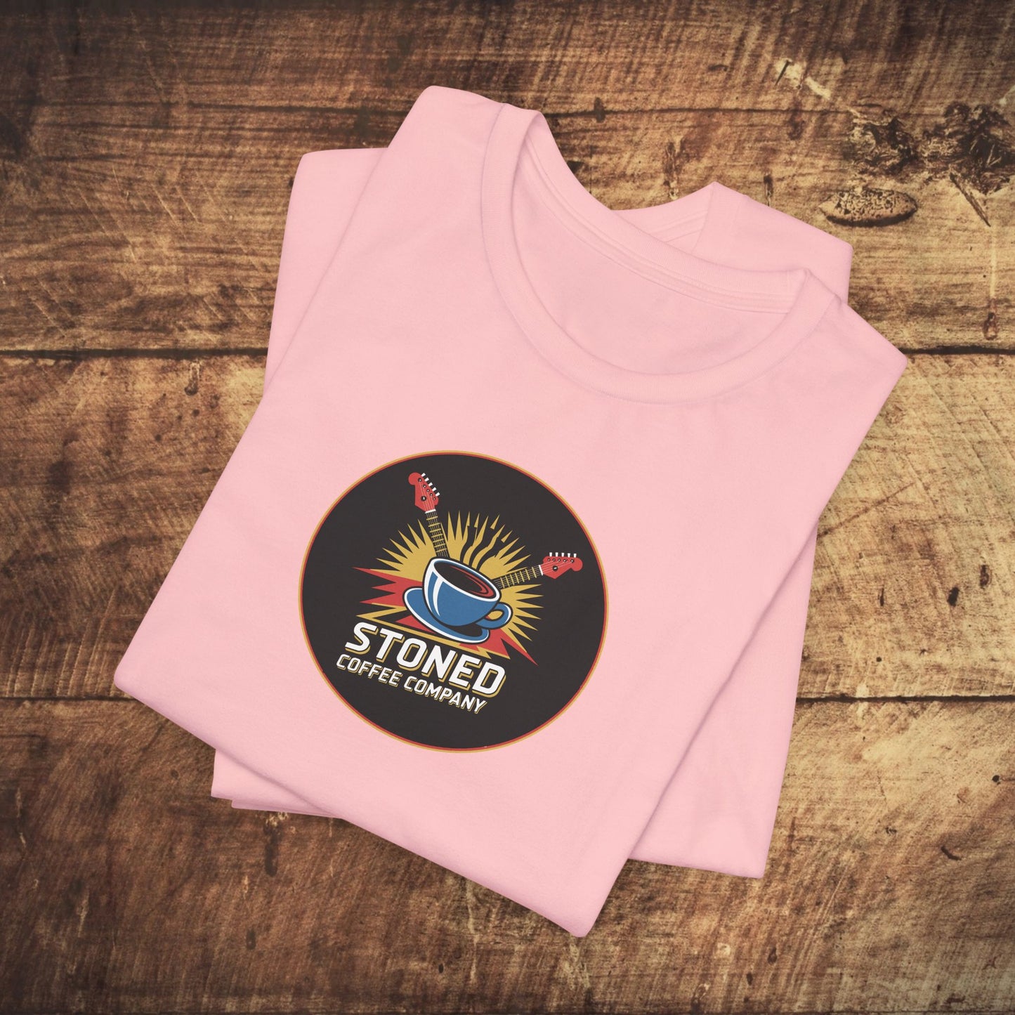 Stoned Coffee Company Rock n Roll Coffee Tee