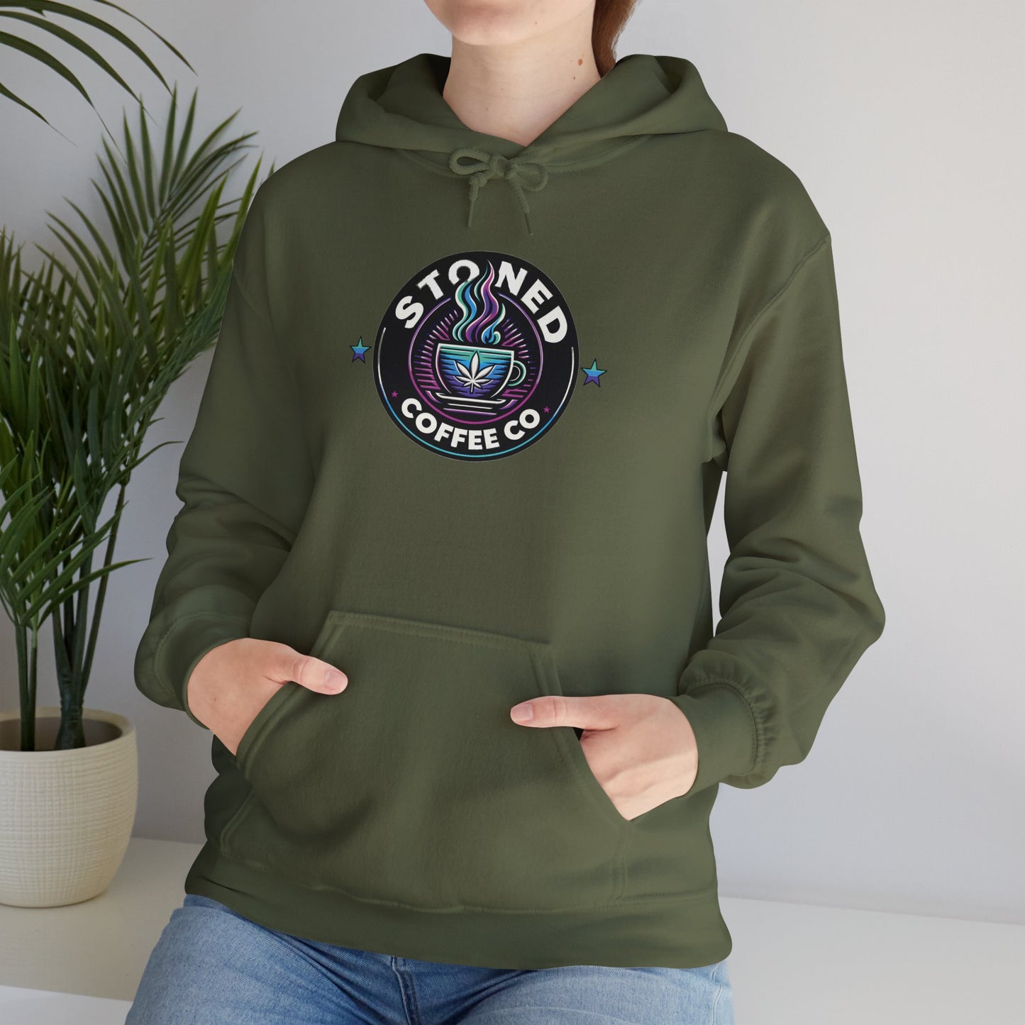 Hooded Sweatshirt - Stoned Coffee Company Logo 5