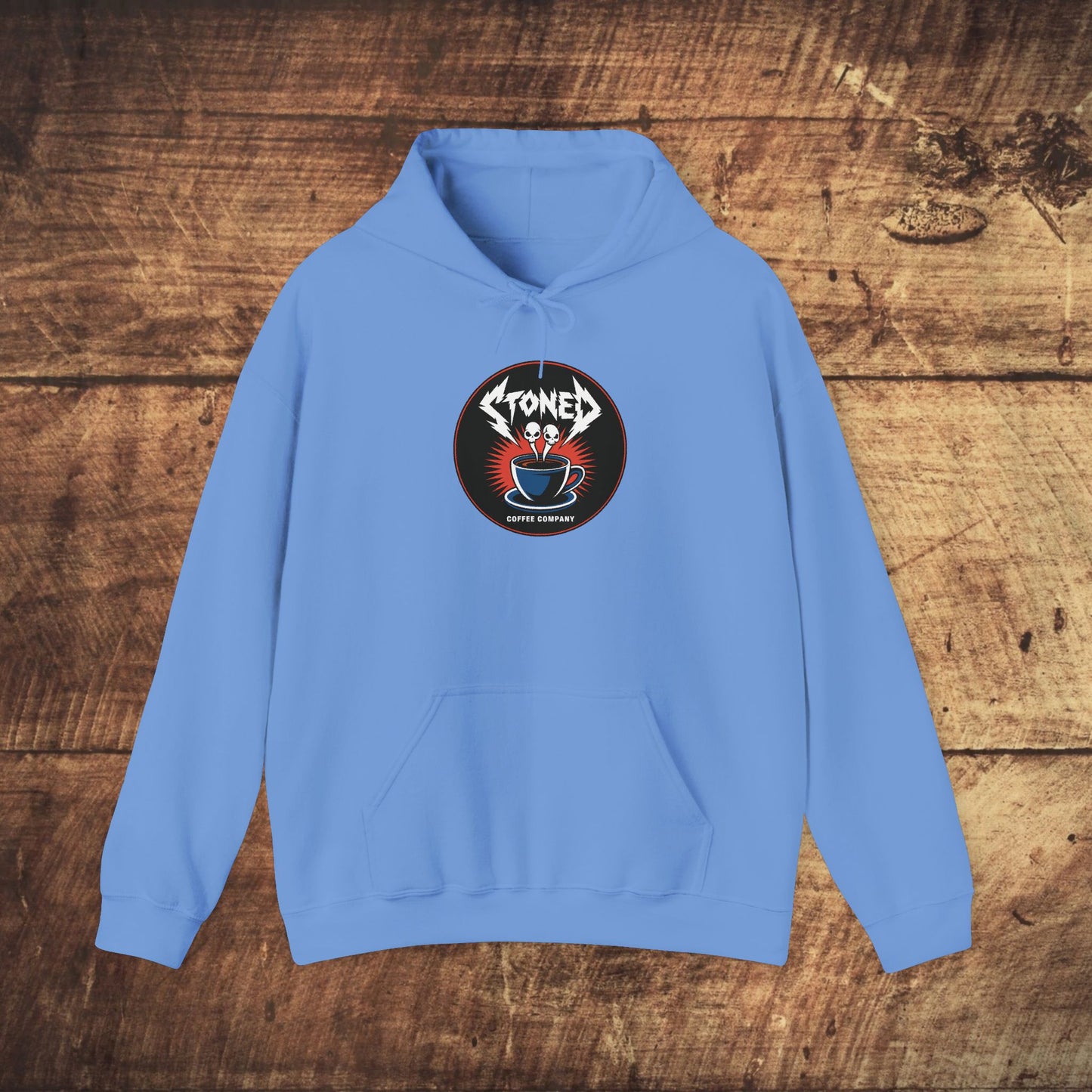 Stoned Coffee Company Escaping Music Souls Hooded Sweatshirt