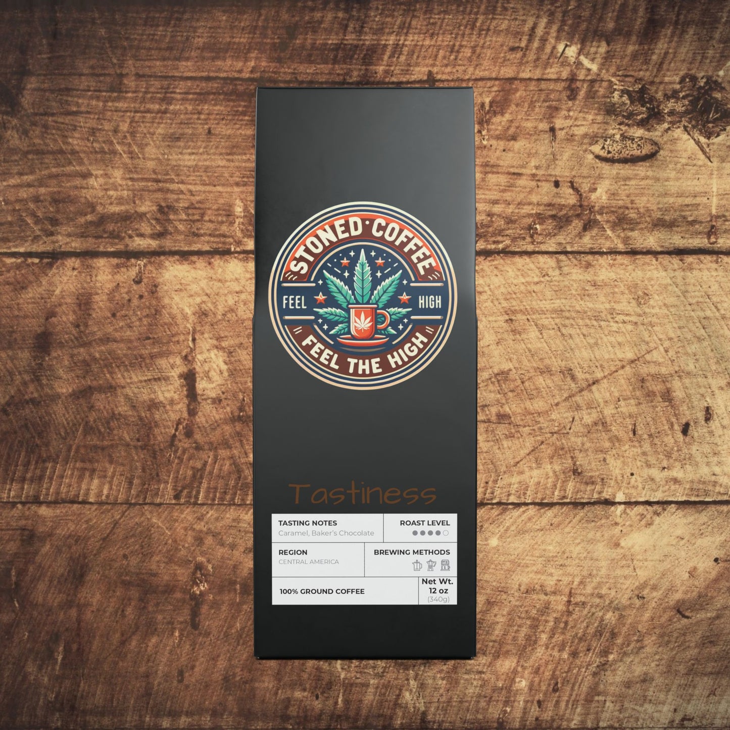Stoned Coffee Company Flathead Valley Coffee Blend (Medium-Dark Roast)