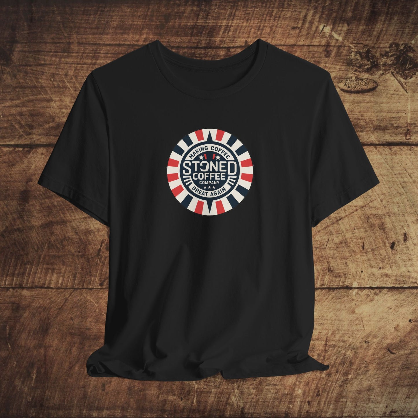 Stoned Coffee Company Making Coffee Great Again Poker chip Unisex T-Shirt