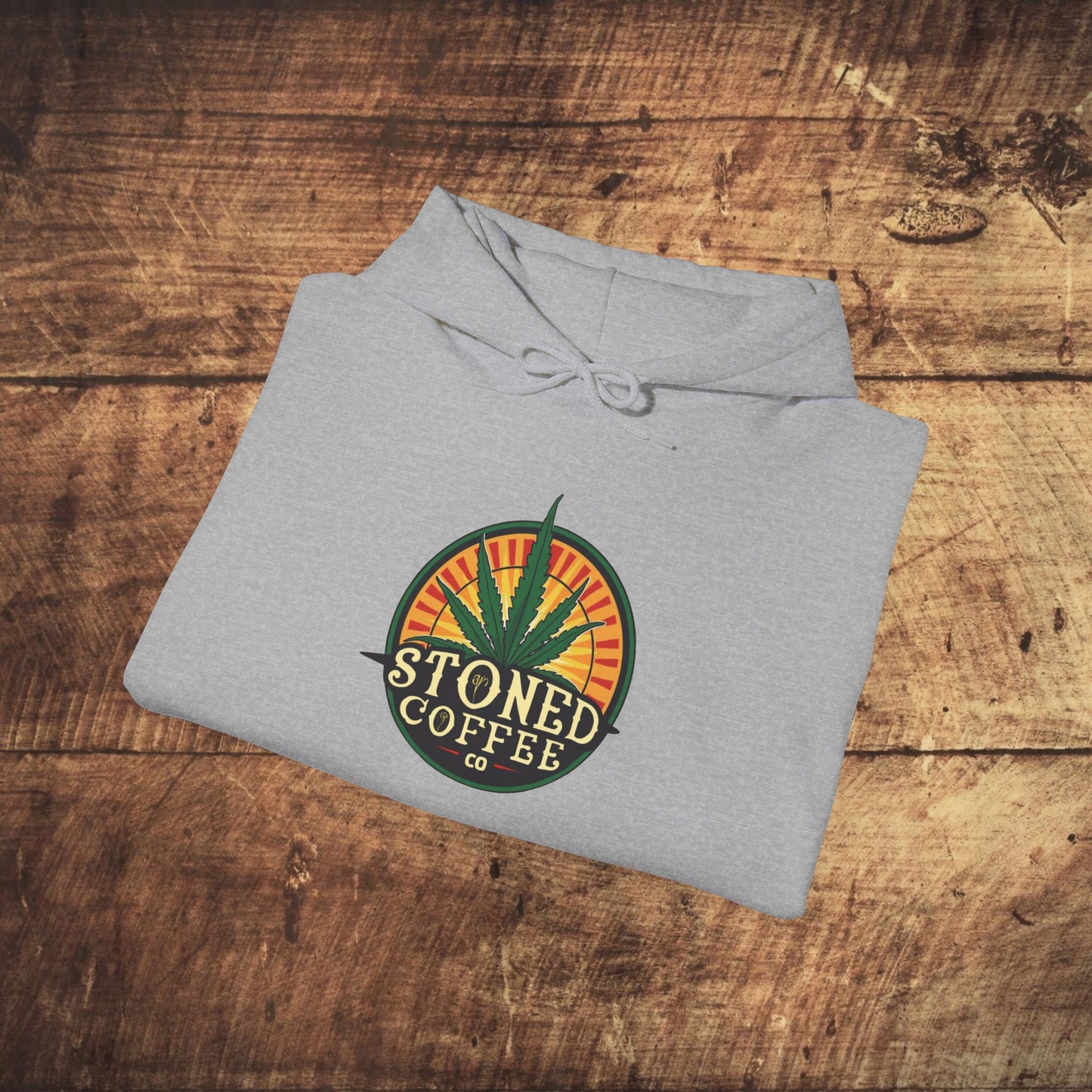 Hooded Sweatshirt Stoned Coffee Co Logo 3