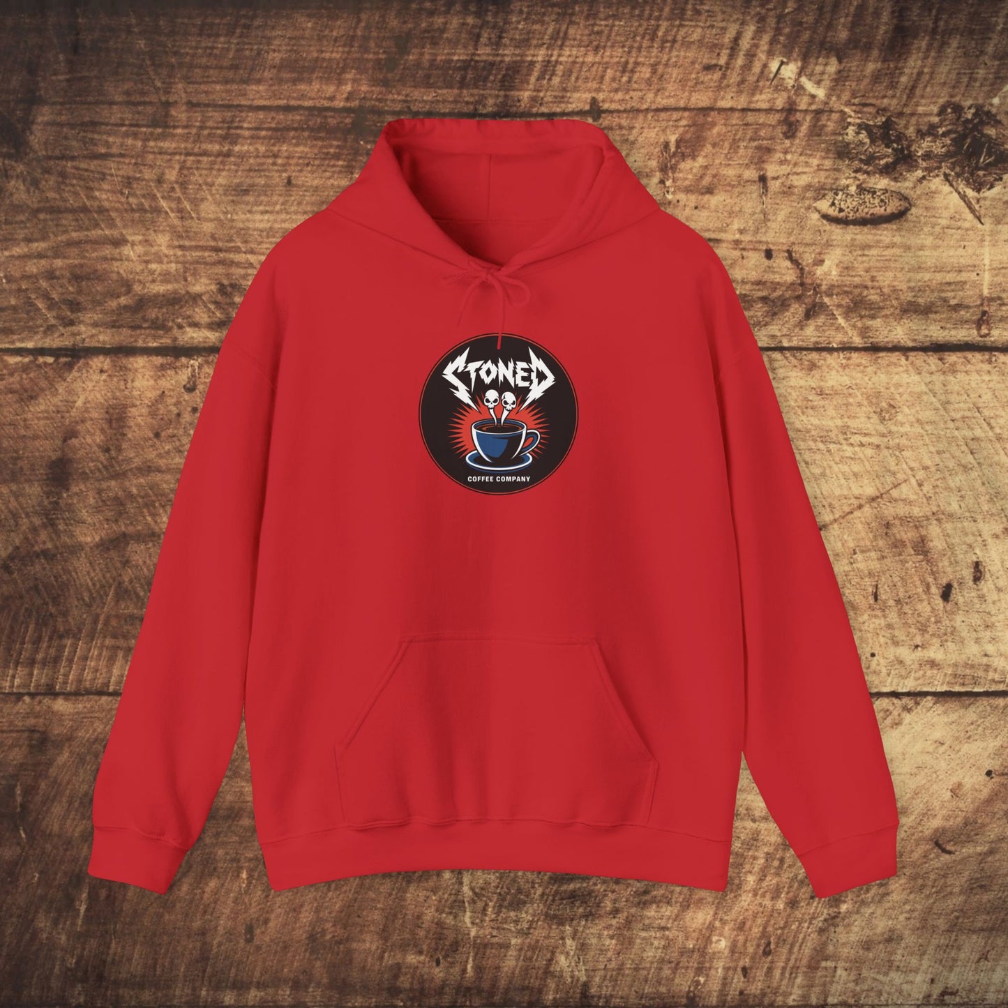 Stoned Coffee Company Escaping Music Souls Hooded Sweatshirt
