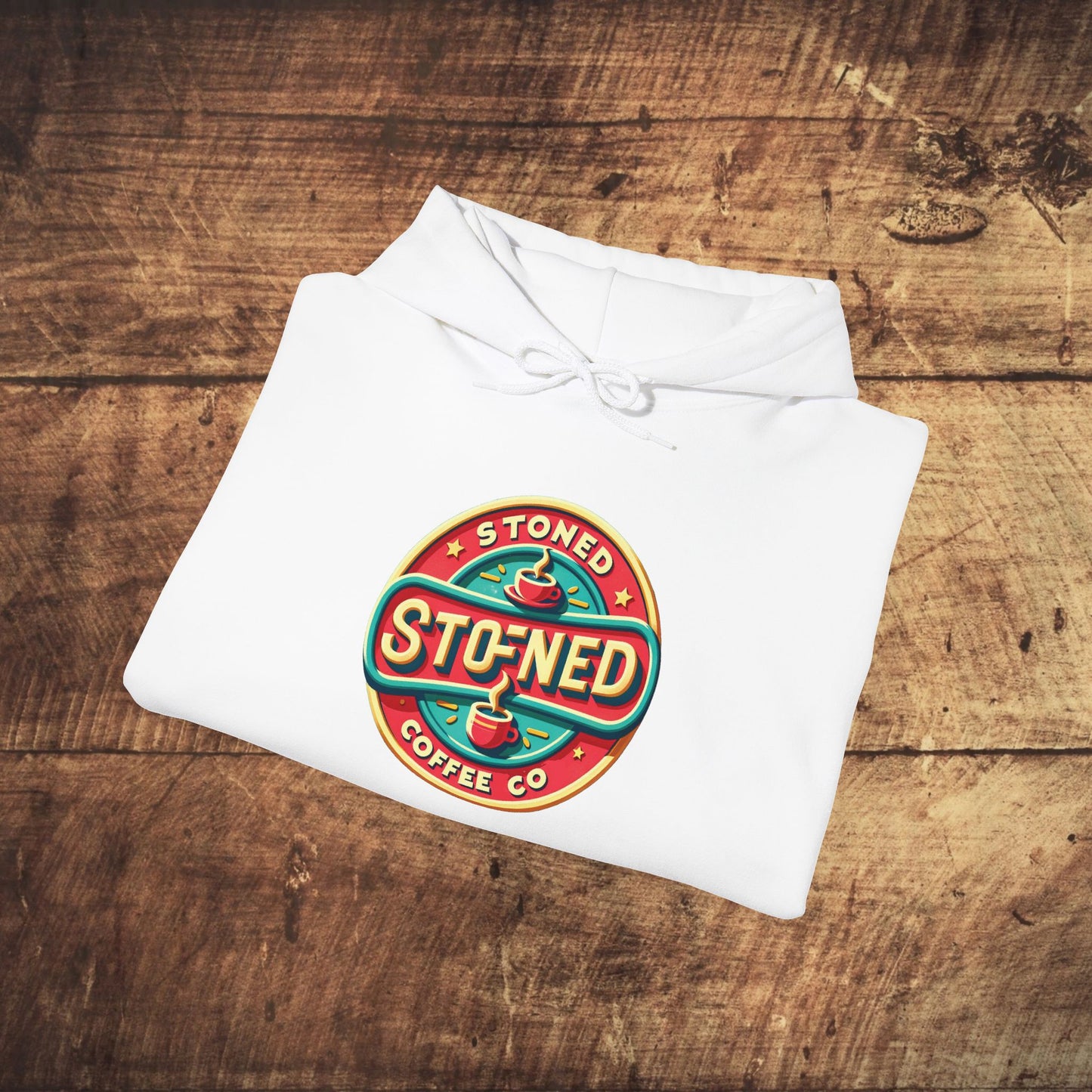 Hooded Sweatshirt - Stoned Coffee Co Logo 2