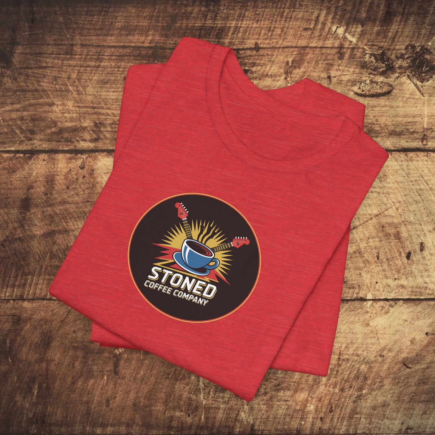 Stoned Coffee Company Rock n Roll Coffee Tee