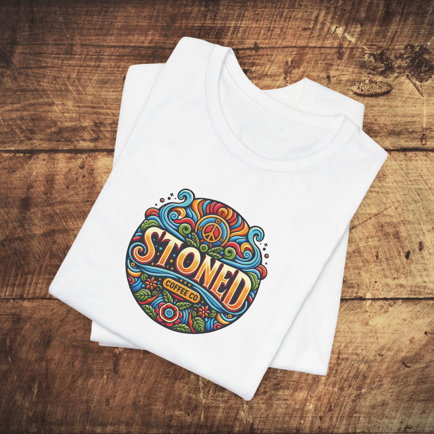 Unisex Tee Stoned Coffee Co Logo 1