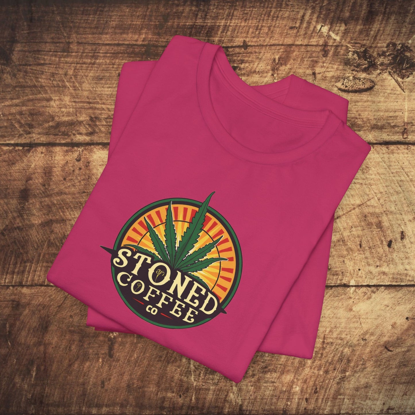 Stoned Coffee Co Unisex Tee Logo 3