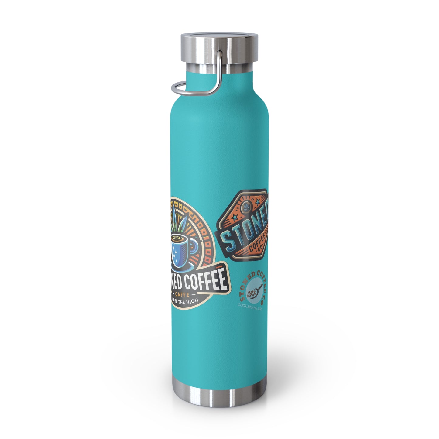 Stoned Coffee Co Copper Vacuum Insulated Bottle, 22oz