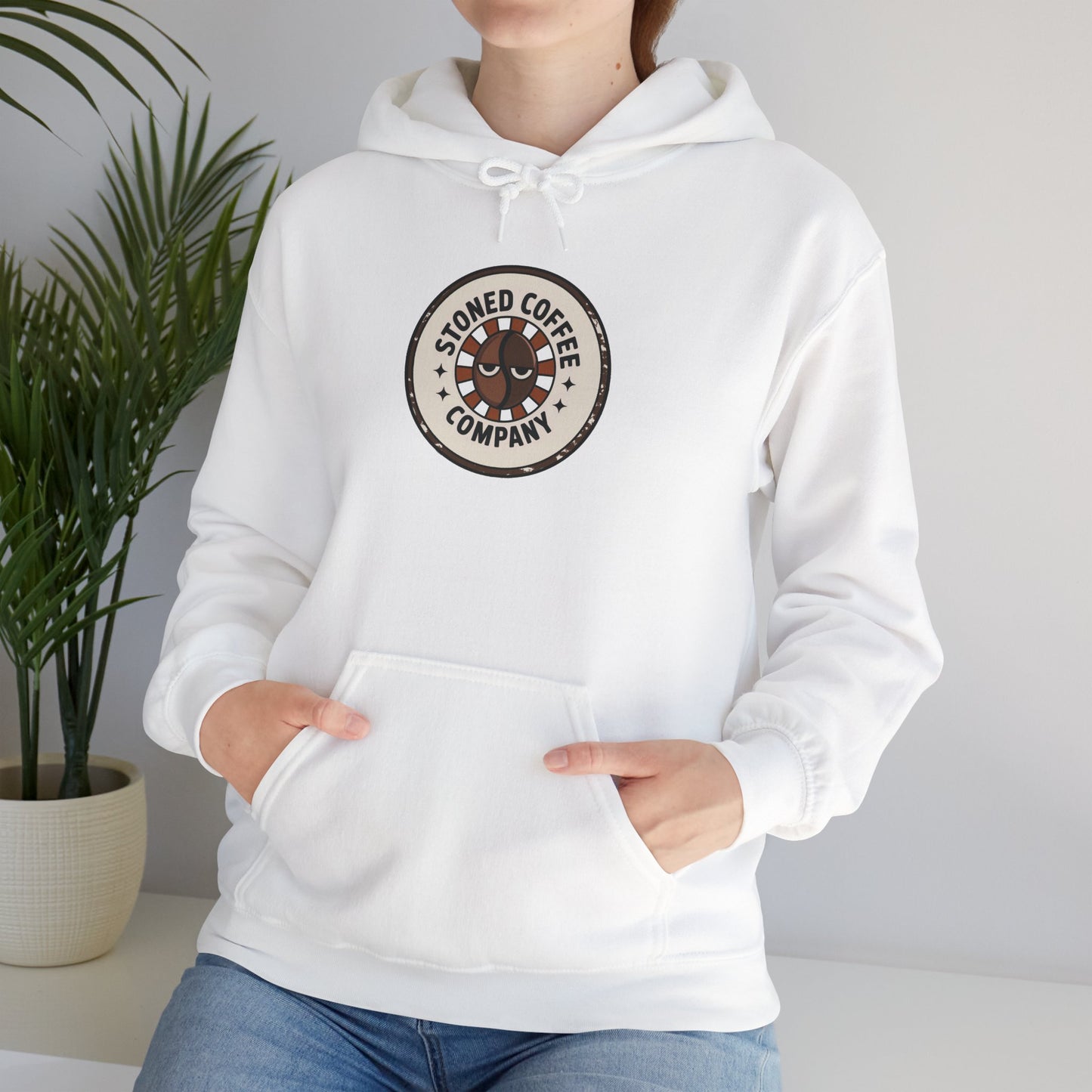 Stoned Coffee Company Hoodie — "There are Two Kinds of People..." Coffee Lover Sweatshirt
