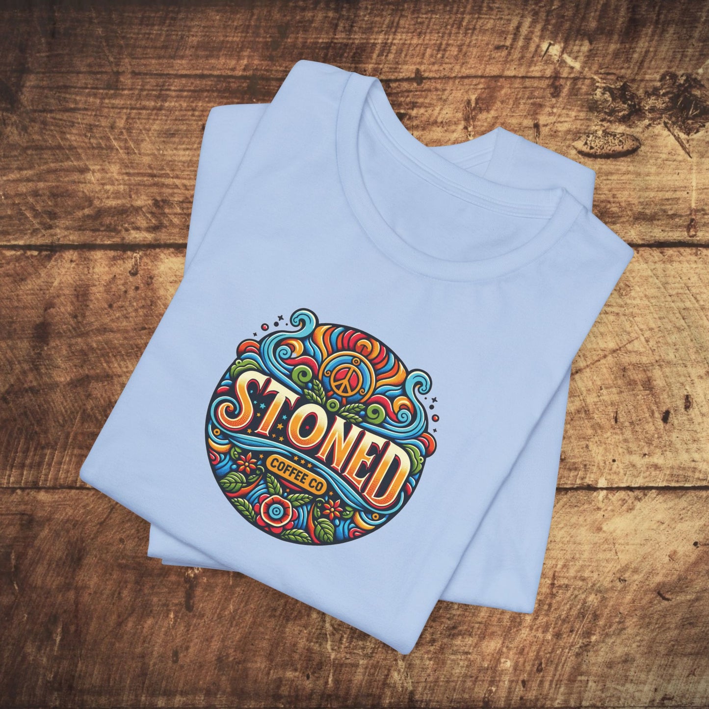 Unisex Tee Stoned Coffee Co Logo 1