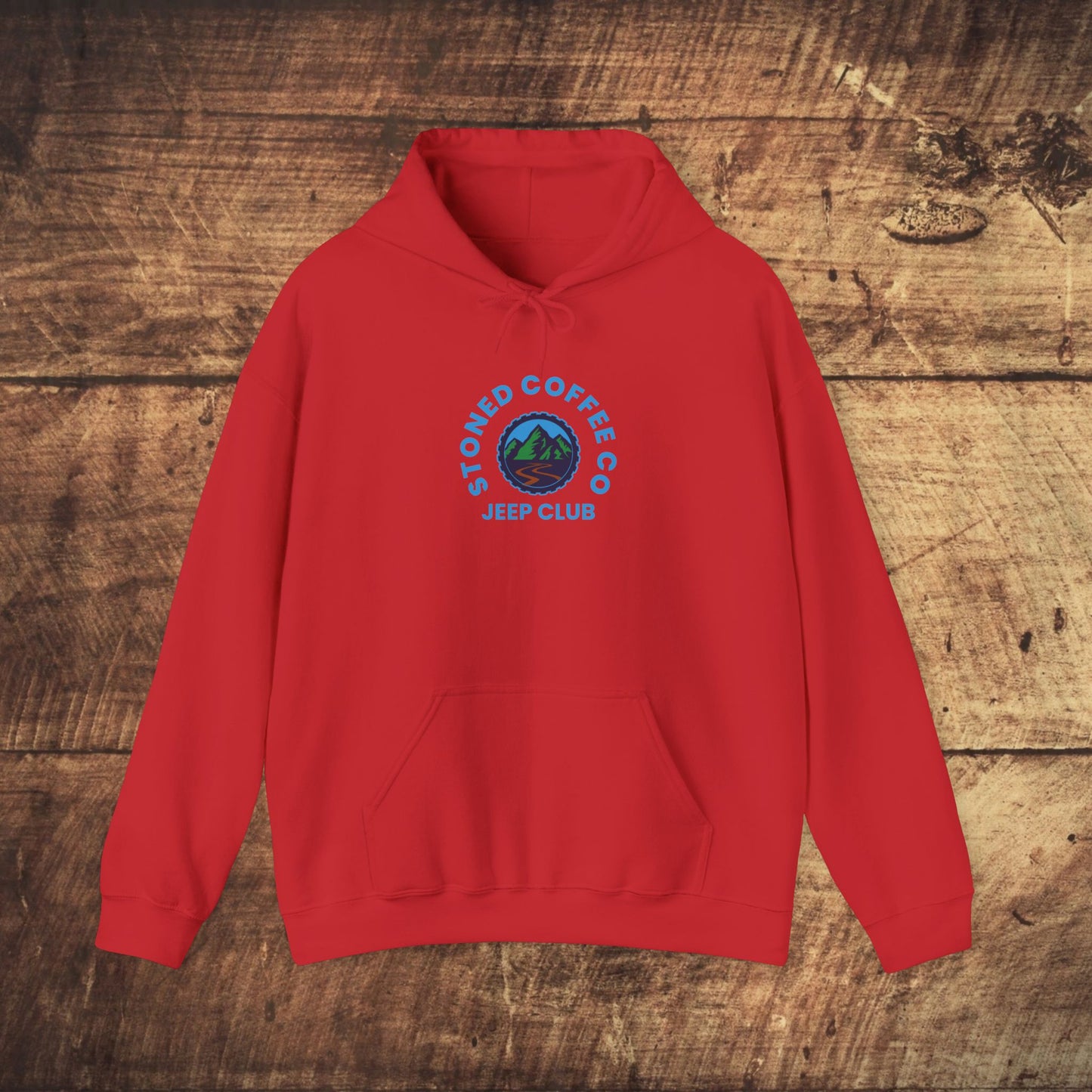 Hooded Sweatshirt Stoned Coffee Co Jeeper Club