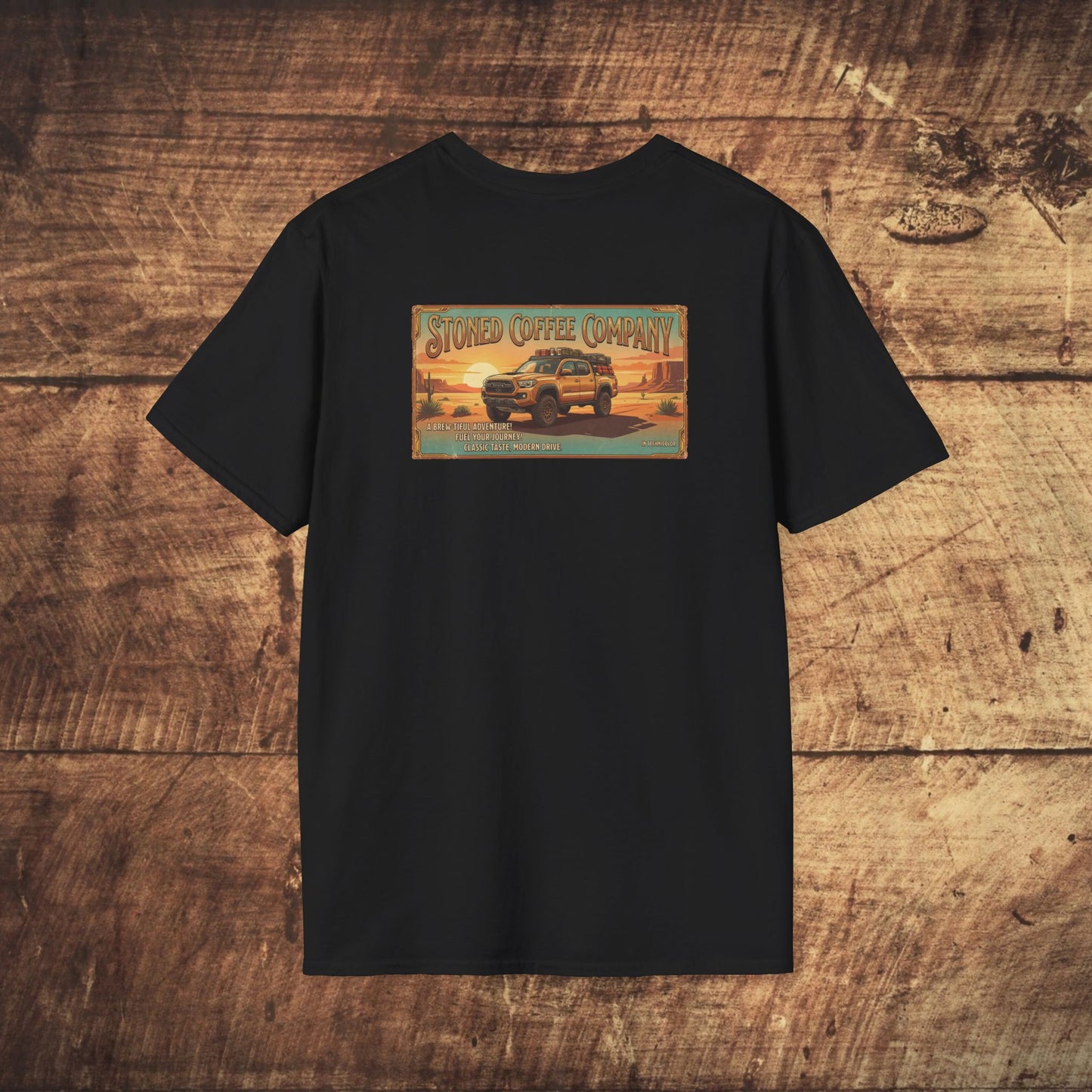 'Stoned Coffee Company' Offroading /Overlanding Tacoma T-Shirt