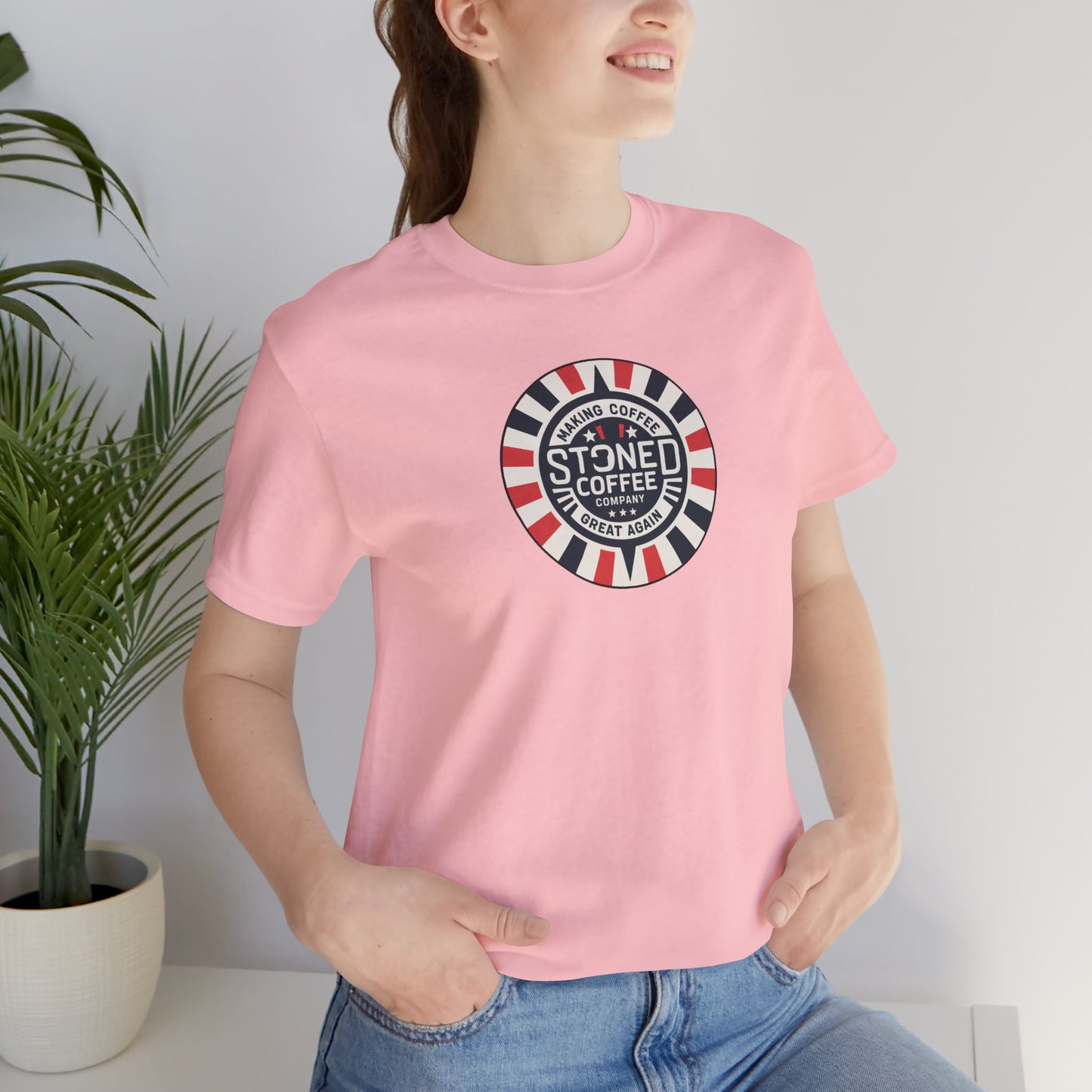 Stoned Coffee Company Making Coffee Great Again Poker chip Unisex T-Shirt