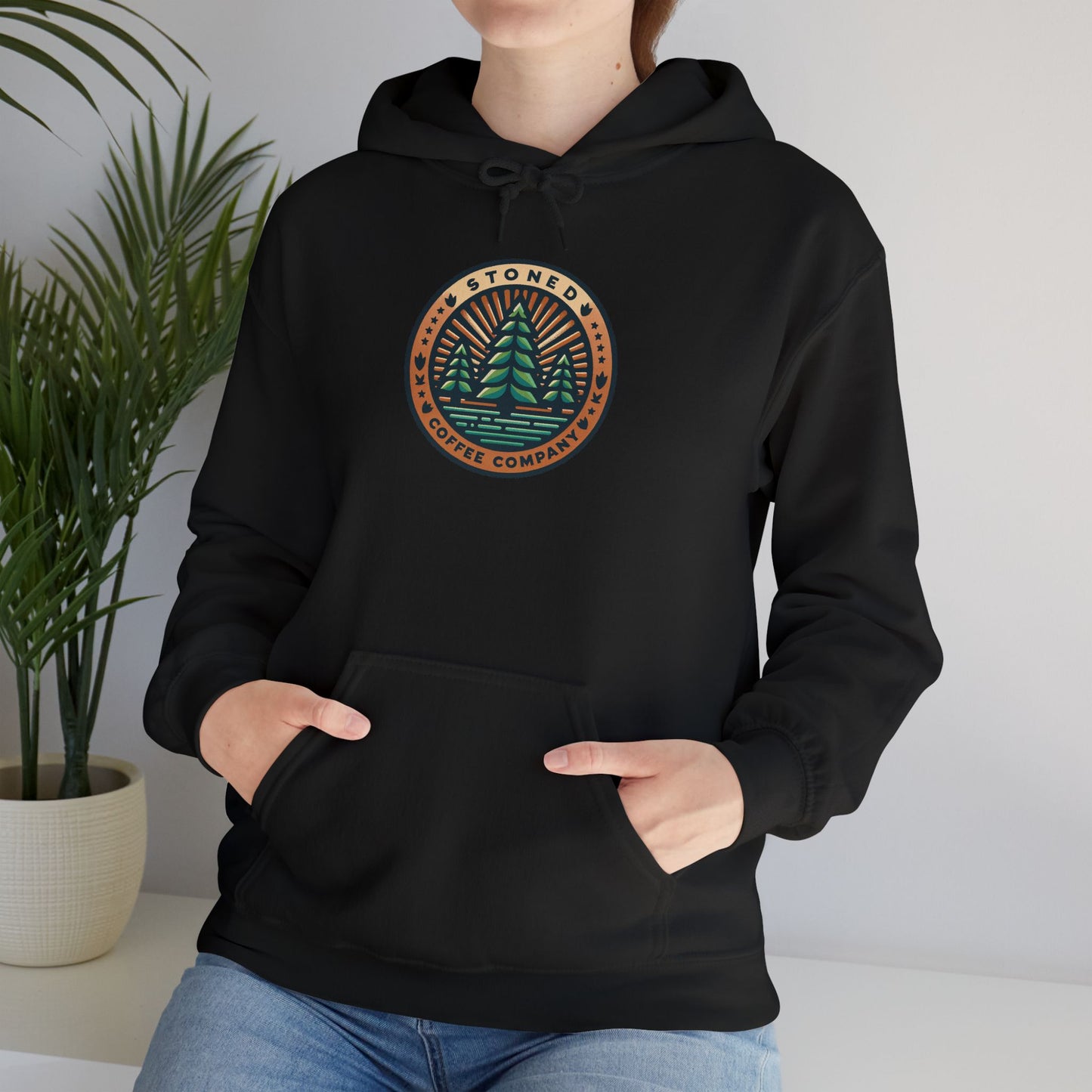 Stoned Coffee Company Hoodie — "Let All the Trees of the Forest Sing for Joy" (Psalm 96:12)