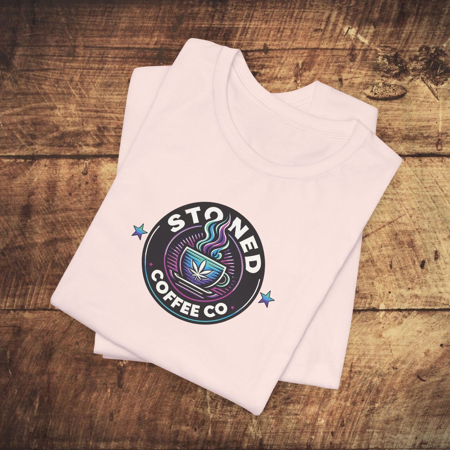 T-Shirt Stoned Coffee Company Logo 5 Unisex