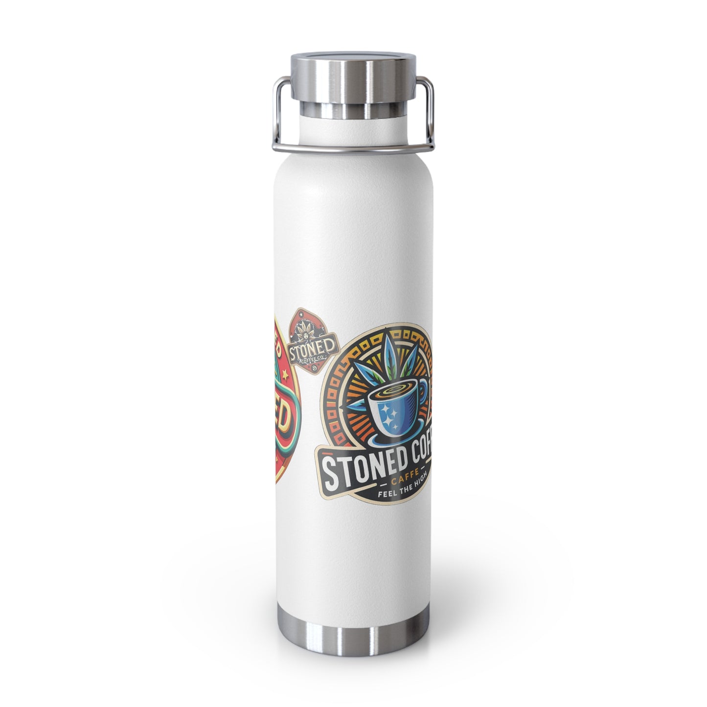 Stoned Coffee Co Copper Vacuum Insulated Bottle, 22oz