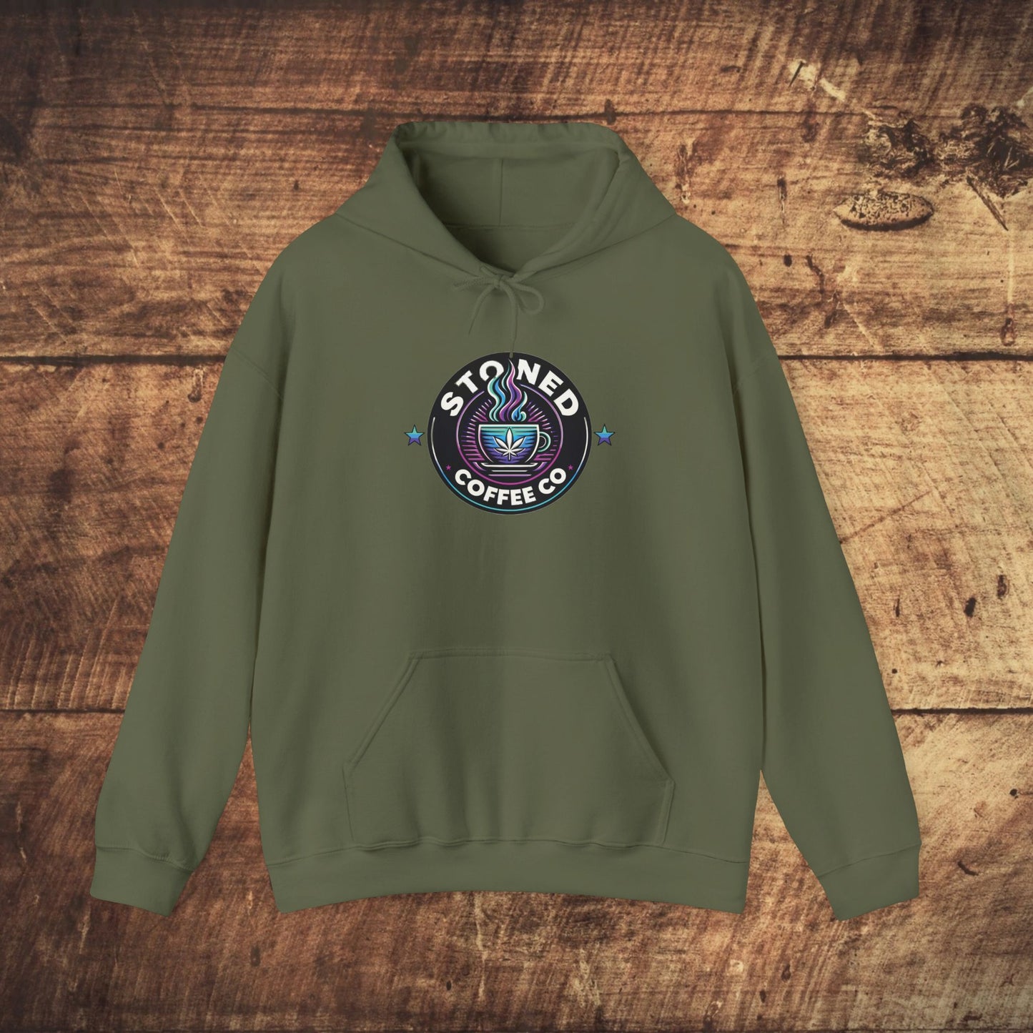 Hooded Sweatshirt - Stoned Coffee Company Logo 5