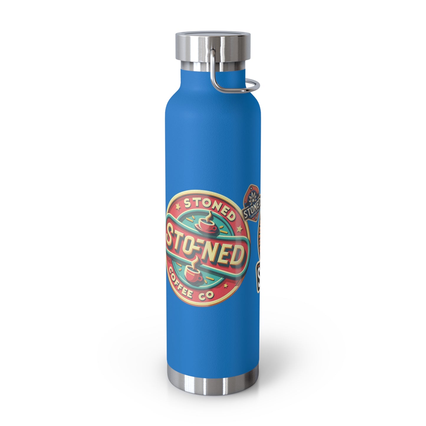 Stoned Coffee Co Copper Vacuum Insulated Bottle, 22oz