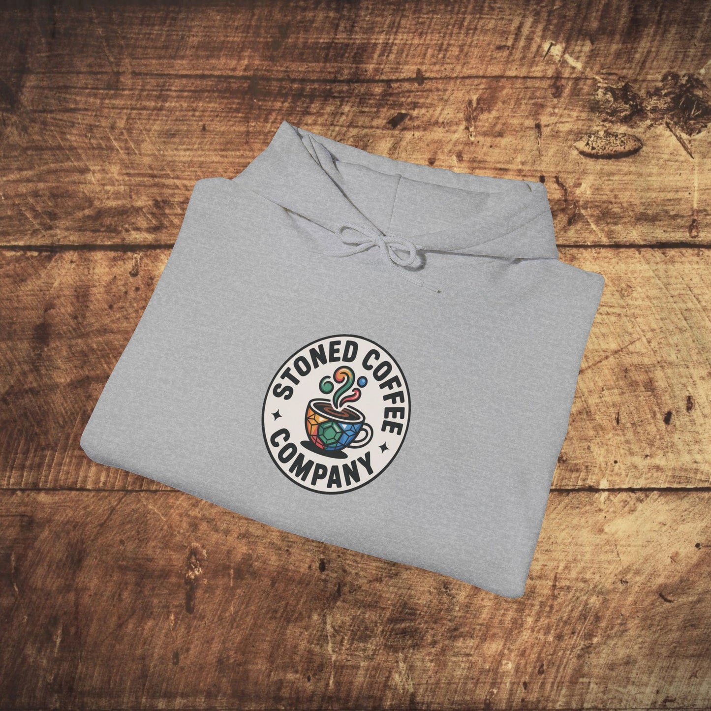 Stoned Coffee Company 'How Does God make his Coffee? Hebrews it' Hoodie