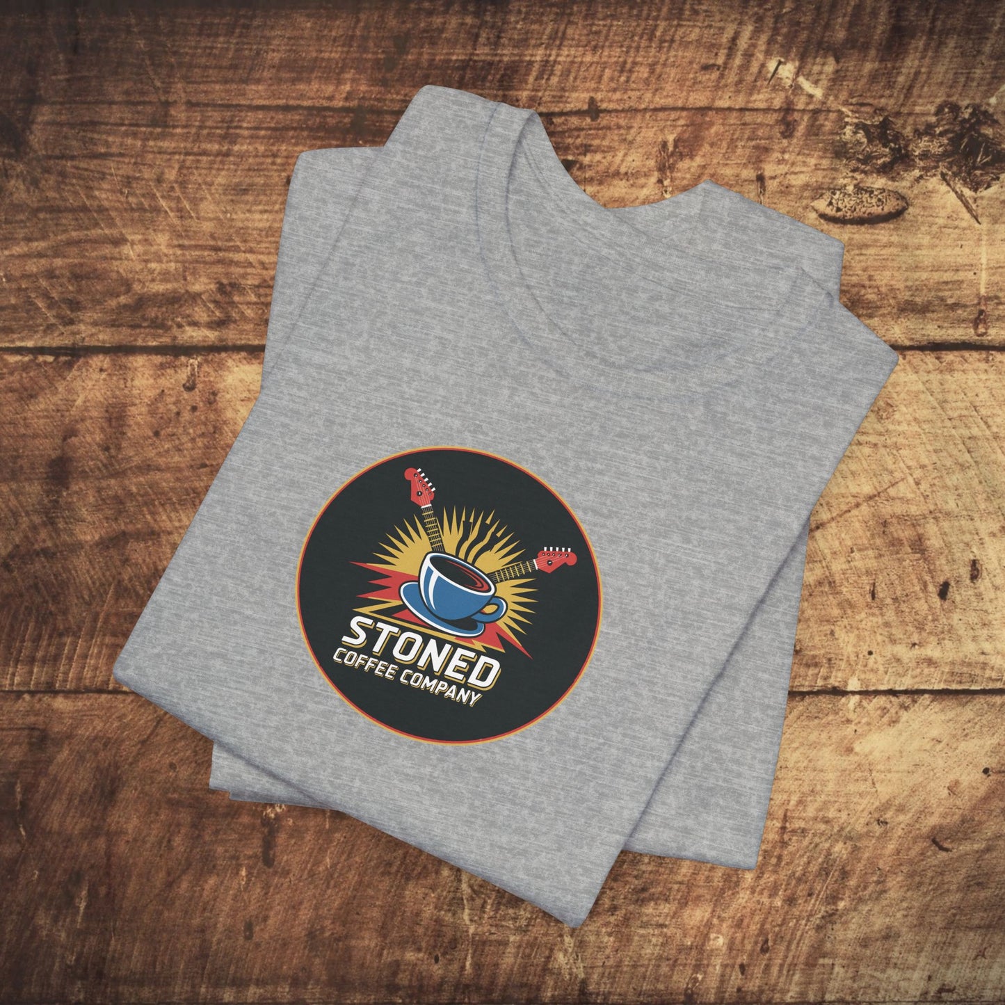 Stoned Coffee Company Rock n Roll Coffee Tee