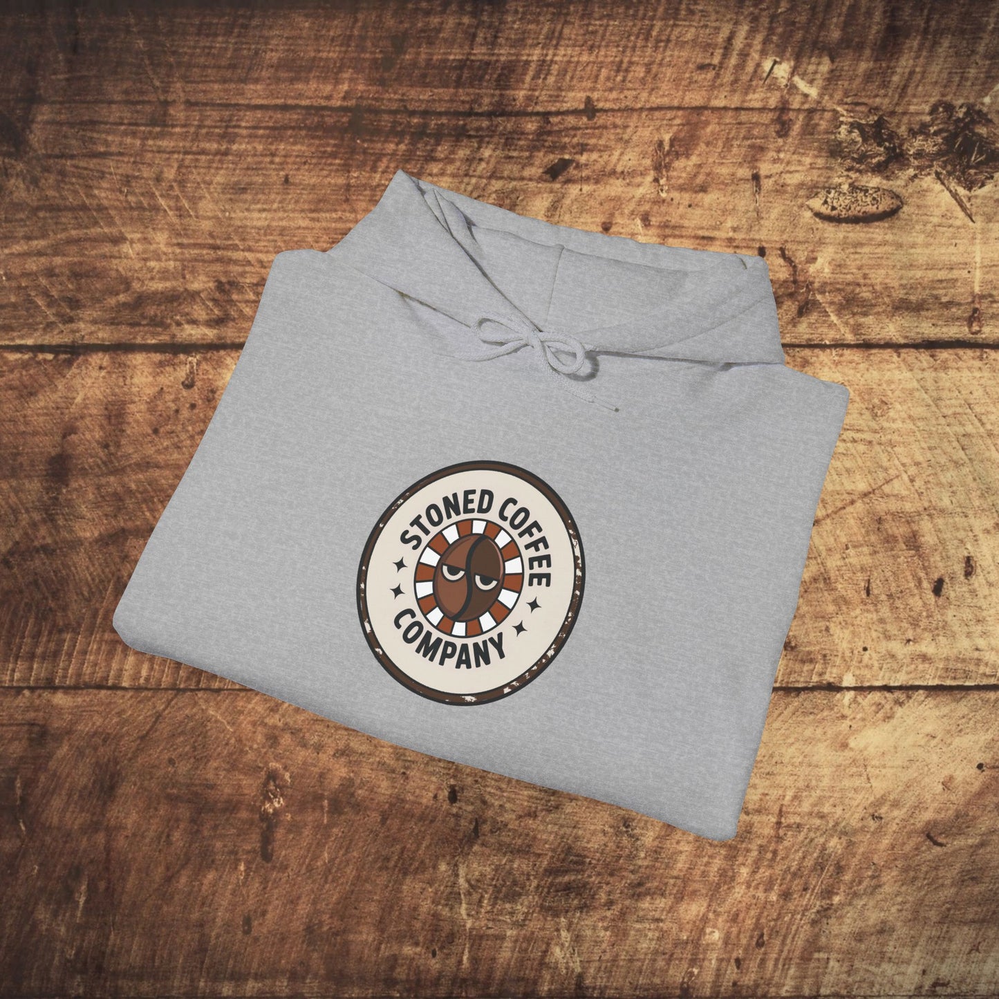 Stoned Coffee Company Hoodie — "There are Two Kinds of People..." Coffee Lover Sweatshirt