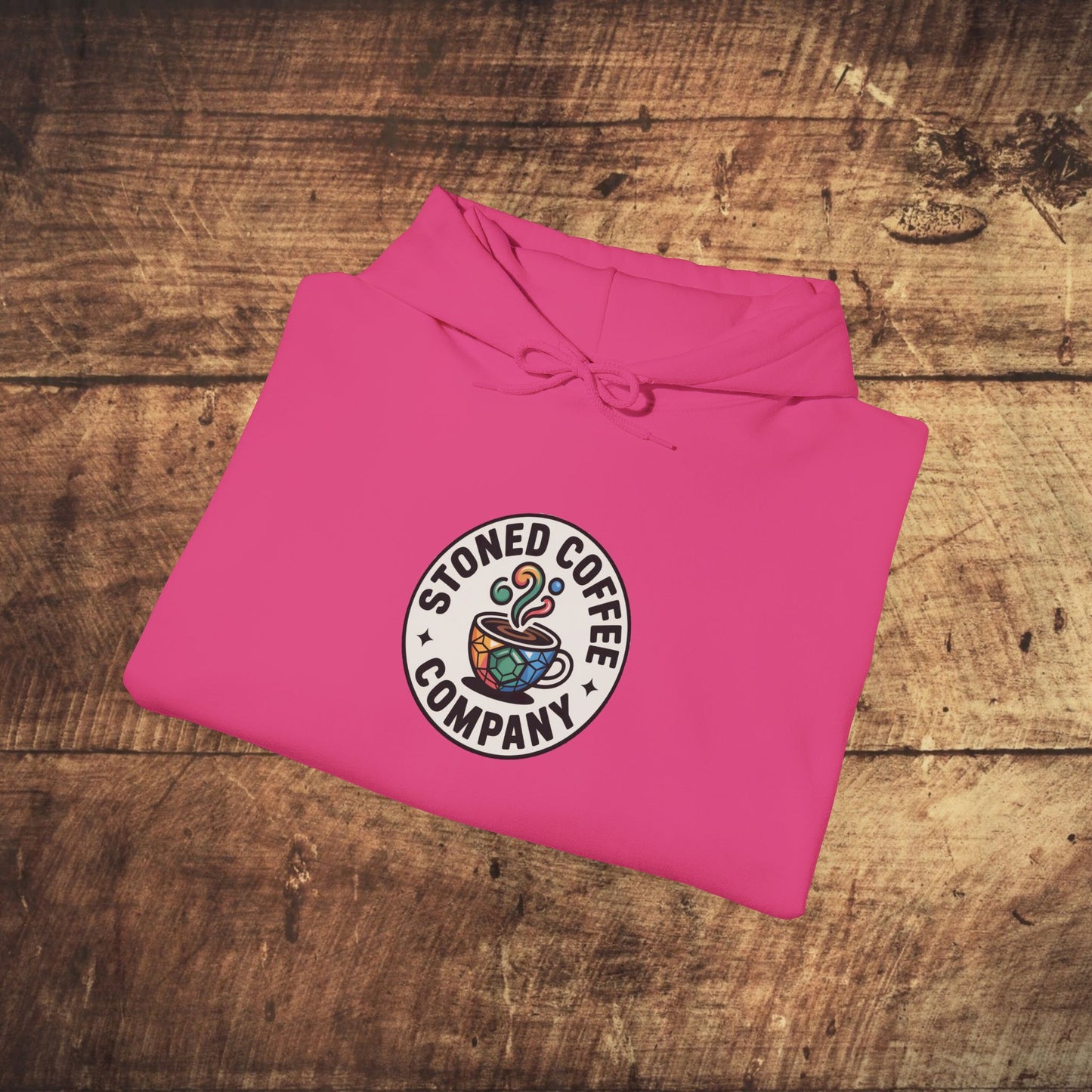 Stoned Coffee Company 'How Does God make his Coffee? Hebrews it' Hoodie