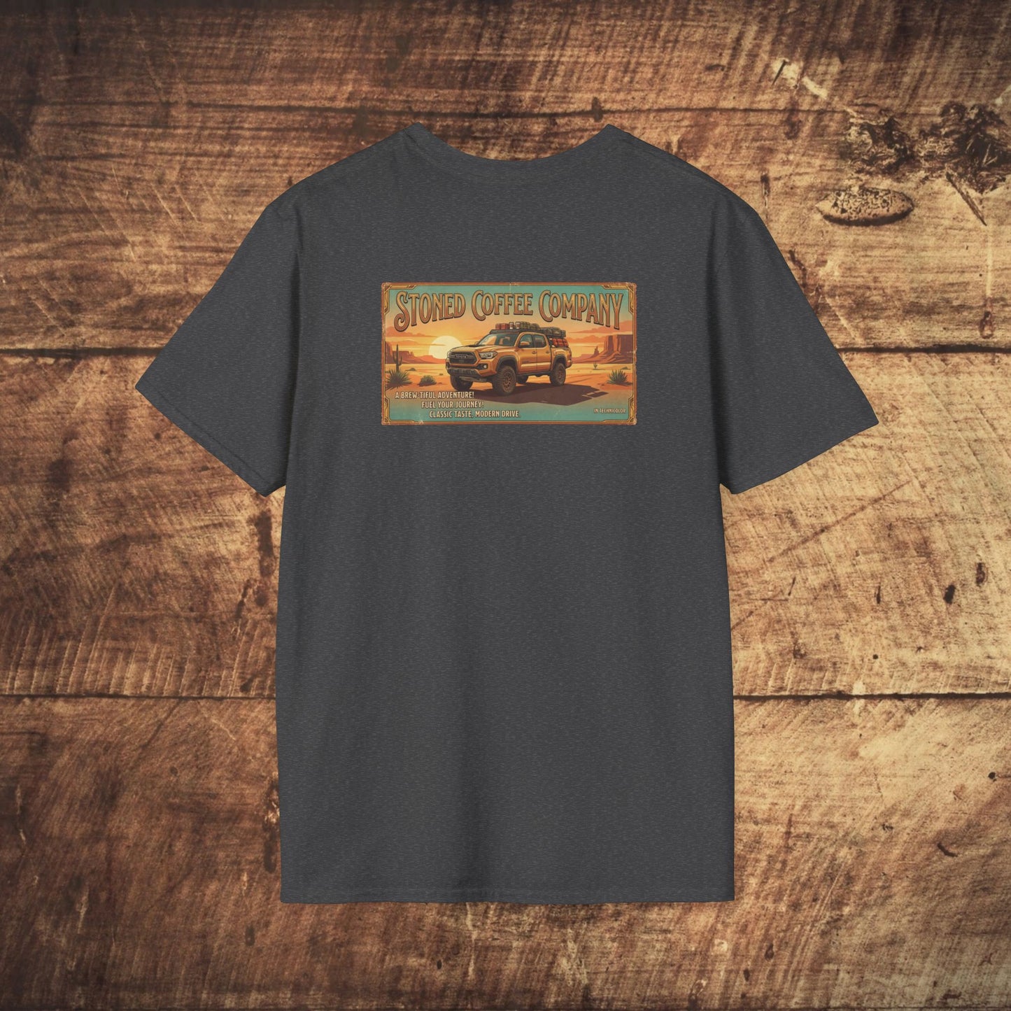 'Stoned Coffee Company' Offroading /Overlanding Tacoma T-Shirt