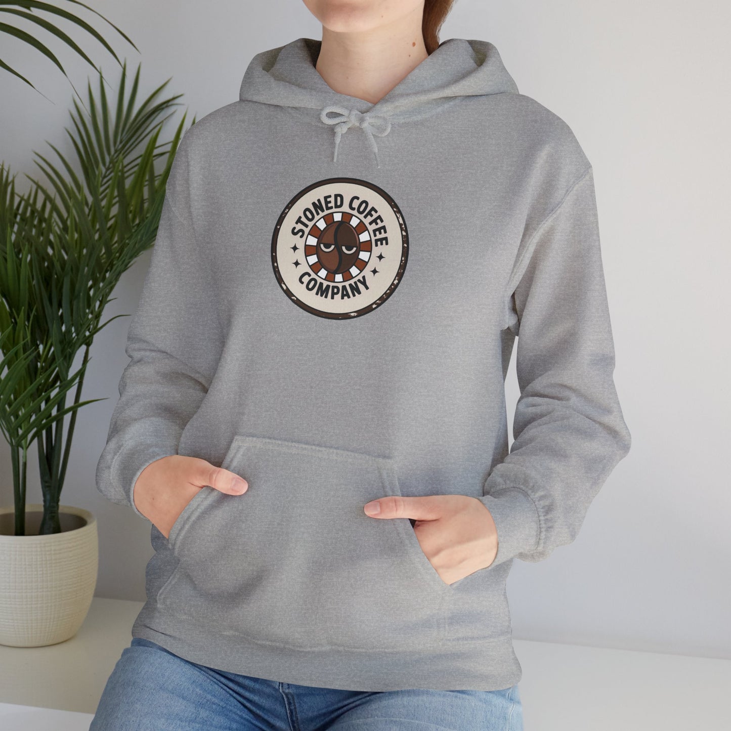 Stoned Coffee Company Hoodie — "There are Two Kinds of People..." Coffee Lover Sweatshirt